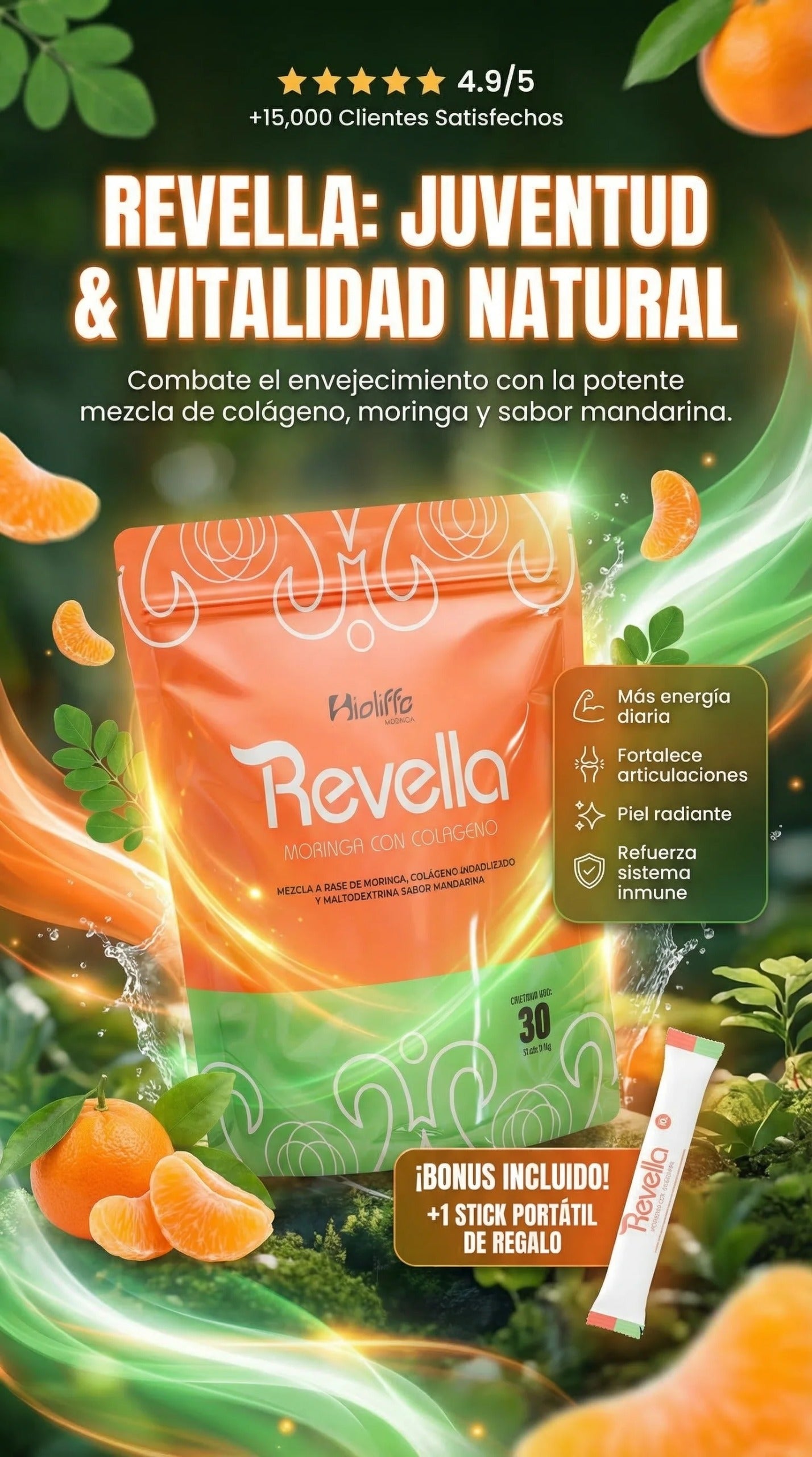Revella Colágeno con Moringa