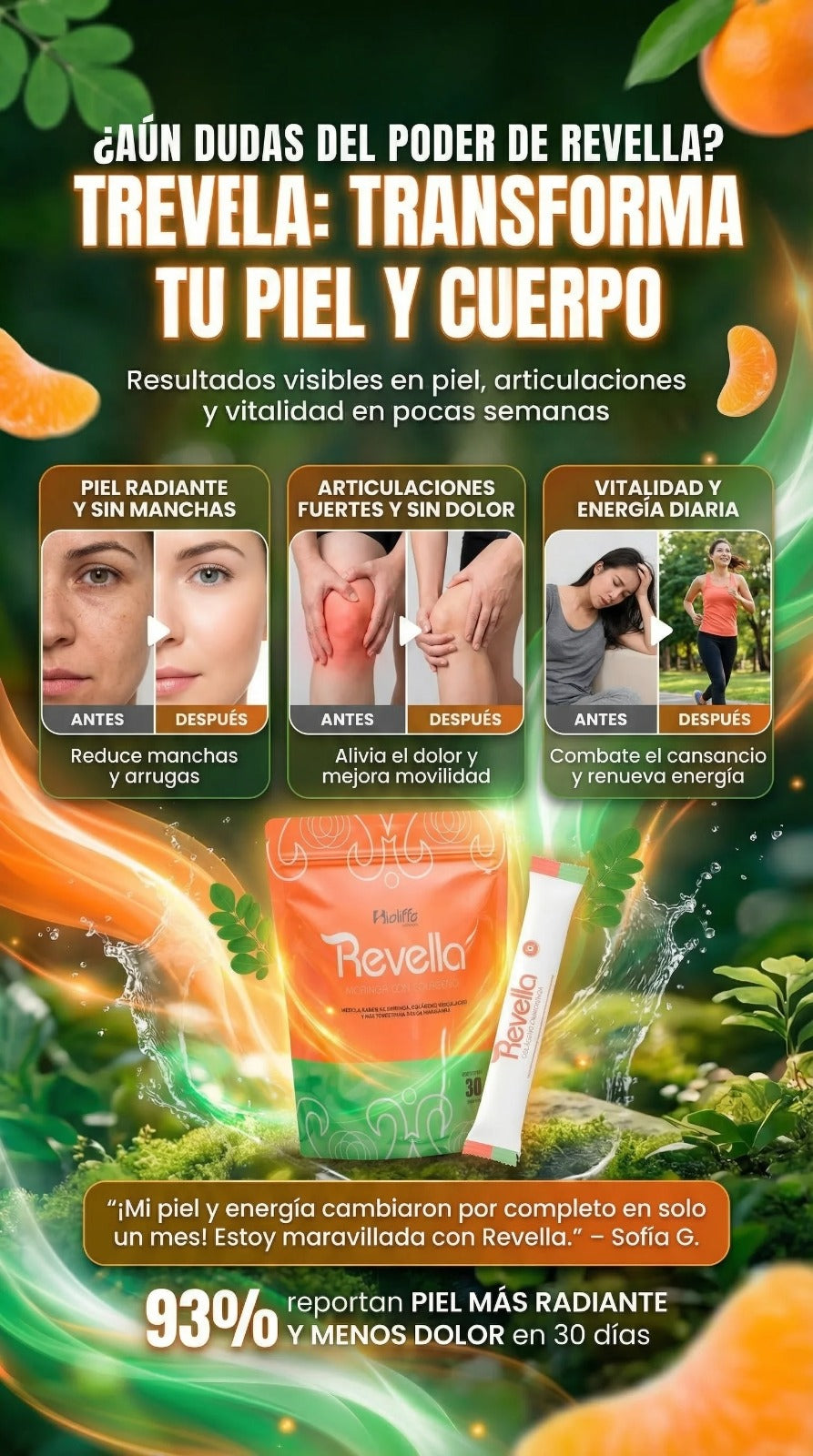 Revella Colágeno con Moringa