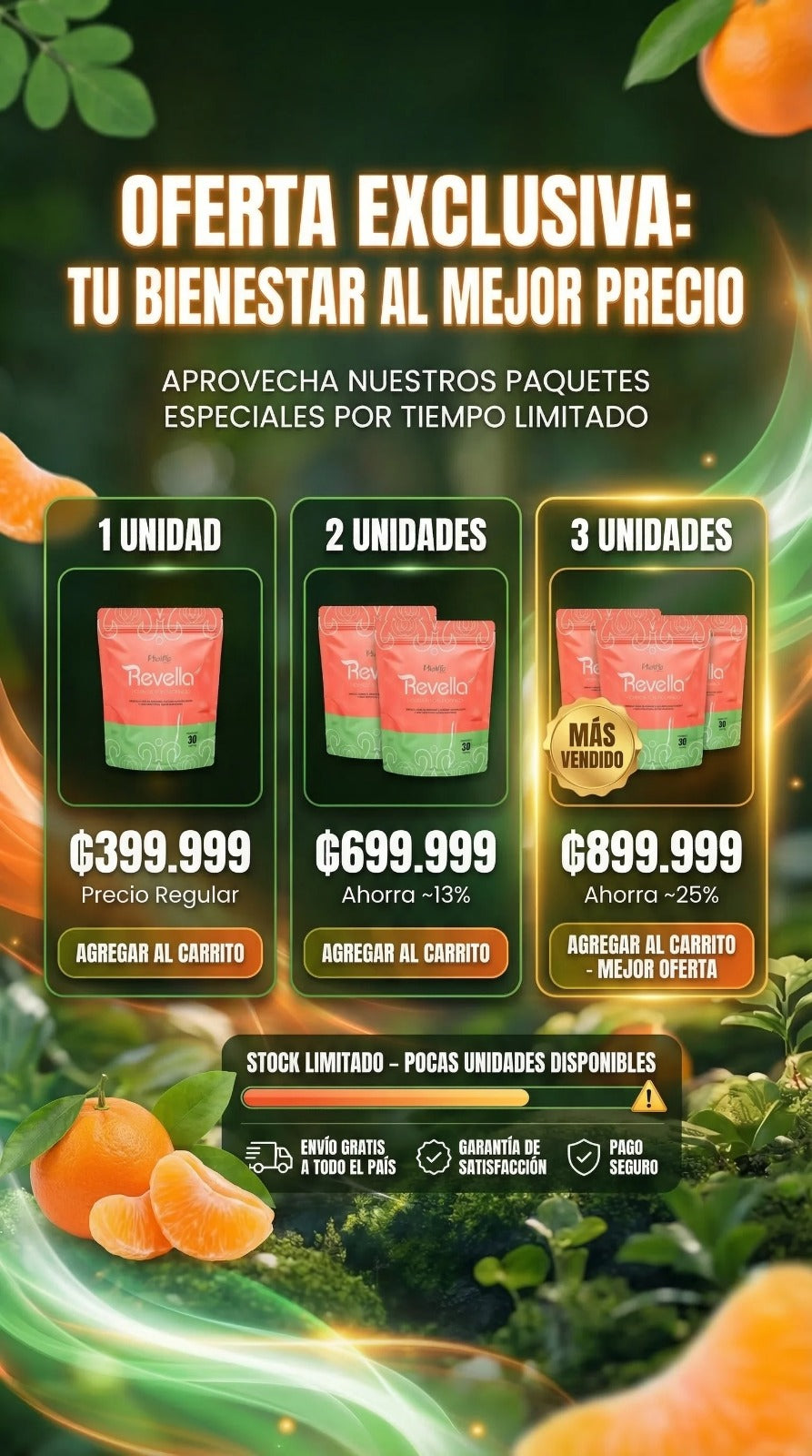 Revella Colágeno con Moringa